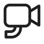 Video Security SVG Icon